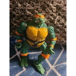 GUC TMNT Coil Force Mighty Mech Michaelangelo Ninja Turtle Mike Figure